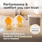 Neuf Medela La pompe dans le style Pro+ Pompe à sein sans mains, rechargeable, usure, pompe à sein de qualité hospitalière