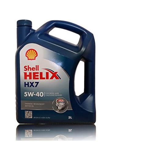 Shell Helix Ultra HX7, 5W-40, 5 l