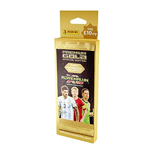 Panini Road to World Cup 2022 Adrenalyn XL premium guld