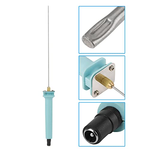 Foam Cutting Pen, Electric Foam Cutter Polystyrene Cutting Machine Pen Kit Foam Cutting Tool Hand Held Engraver, Craft Hot Knife Styrofoam Cutting Pen (Power Adapter not Included) (20cm(12v 2A)