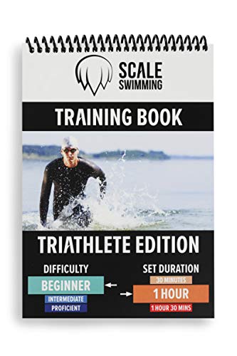 Triathlon Schwimmtraining Training | 1 Stunde Sets | Anfänger Fähigkeit | Stand-Up, wasserdichtes Buch Cover