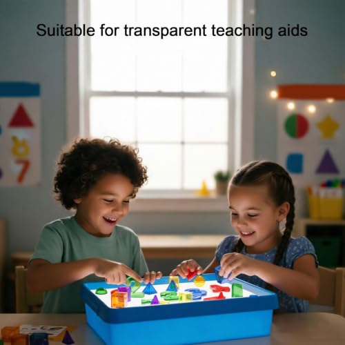 Mesa de Luz para Niños Regalo Educativo con LED para Aprender Jugando 4
