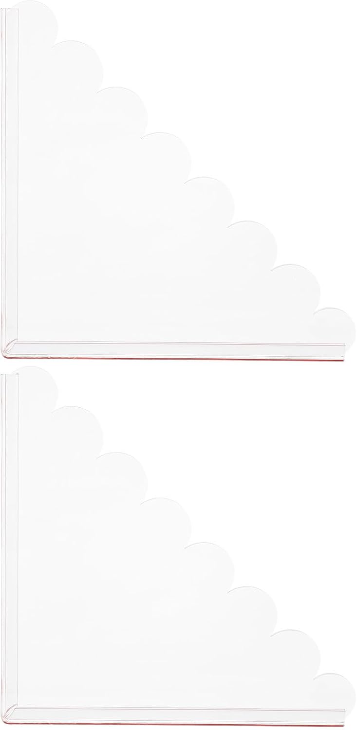 2pcs Acrylic Splash Guard for Tub - Bathroom Shower Water Blocker for Wall or Corner - Clear Waterproof Bathtub Spill Guard Panel from Splashing Out