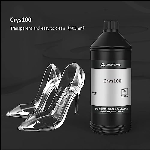 Image of Magforms Crys100 Resin for 3D Printers 1kg - (Transparent)
