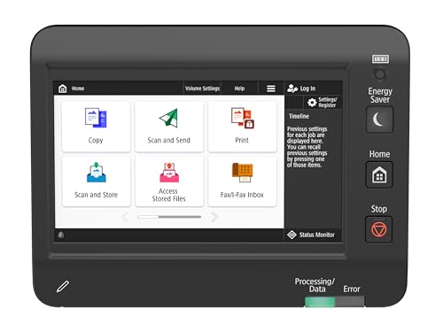 Canon i-SENSYS MF842Cdw A4 Farblaser MFP Drucken Kopieren Scannen Faxen, USB, LAN, WLAN, 550 Blatt Papierkassette, 17,8cm LCD-Farb-Touchscreen, Duplexdruck