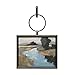 Creative Co-Op Modern Metal Framed Landscape Art with Hanging Bracket Wall DÃ©cor, Multicolored