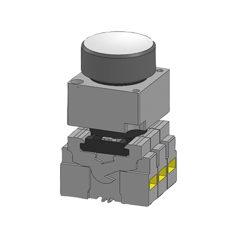 Bouton Lumineux 3SB3 3SB3253-0AA41 pour remplacer un voyant de commande