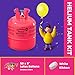 GreatWhip 22L Helium Tank Up To 100 Latex Balloons, Helium Tank For Balloons At Home, Latex Balloons And Ribbons Included