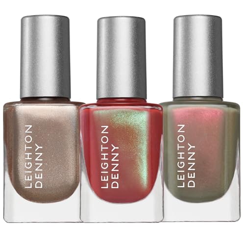 LEIGHTON DENNY Multidimensional Collection | Nail polish set | metallic nail polish | vegan