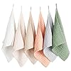 Konssy 6 Pack Baby Muslin Washcloth...