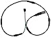 Raybestos EWS139 Professional Grade Electronic Disc Brake Pad Wear Sensor