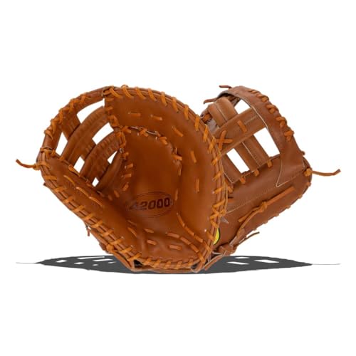Wilson 2024 Baseball Classics Series A2000 1679 12.5” Baseball First Base Mitt - Right Hand Throw, Saddle Tan