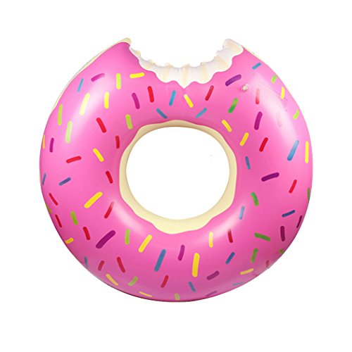 Fastwolf Strawberry Frosted Donut Pool Float #TOP1