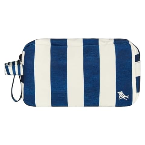 Dock & Bay Toiletry Bag - Large Travel Toiletries Kit - Whitsunday Blue Cover