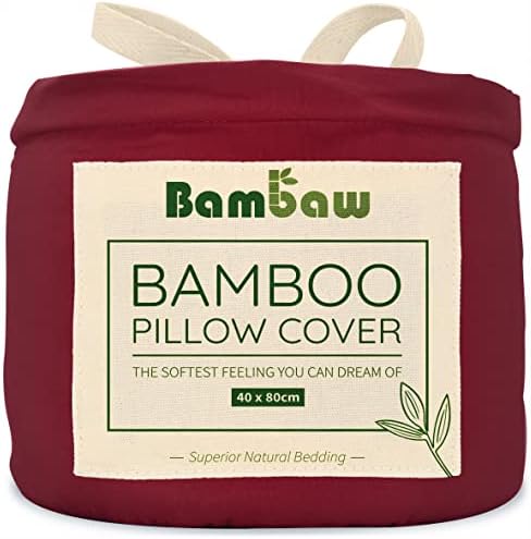 Dark Grey Pillow Cases 2 Pack | Standard Pillow Cases 50x75 cm | Grey Pillow Case | Bamboo Pillow Covers | Hotel Bedding | Cooling Pillow Cases | Grey Oxford Pillowcases 2 Pack | Bambaw