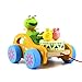 FakeFace Baby Trommel Frosch Spielzeug Nachziehtier aus Holz, Auto mit Rad Push und Pull Spielzeug Nachziehspielzeug Ziehtiere ab 1 Jahr für Babys Kleinkinder