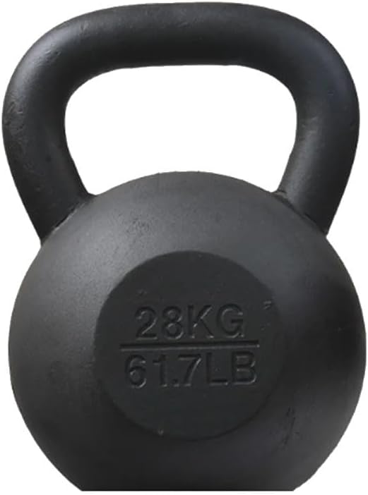 Powder Coated Cast Iron Kettlebells,Classic kettlebell Weights, Black Kettle Bell 4KG-48KG,for Home Gym,Fitness,Workouts, Exercise,Weight Training