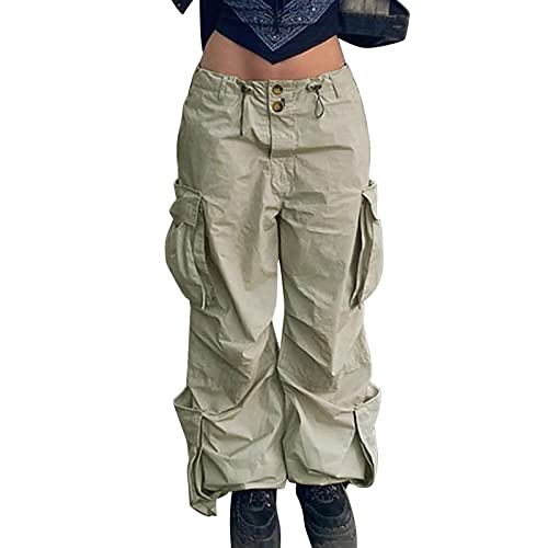 Pantalon boyfriend gris pour femme idéal pour un look urbain en taille M