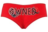Knaughty Knickers BDSM Owned Submissive Collar Bondage Slave Ball Gag Red Hot Boyshort Panties