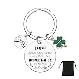 YJYJZX Geschenk für Opa Schlüsselanhänger, originelles Geschenk für Opa, 1, L