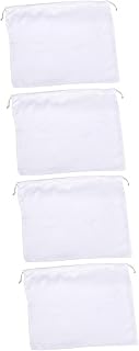 VALICLUD 4 Pçs Dust Bag Bolsa De Armazenamento Bolsa De Cordão De Seda Capa De Bolsa Com Cordão Bolsa Da Moda Bolsa De Viagem Bolsa Dobrável Bolsa De Seda Durável Bolsa De Brinquedo Bolsa