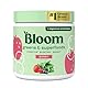 Bloom Superfood Pulver Frauen - Beeren – Mit Probiotika, Enzymen, Spirulina, Chlorella – Unterstützt Darmgesundheit, Detox & Energie – Anti-Blähbauch – 25 Portionen – Smoothie Boost