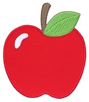 Algopix Similar Product 1 - PatchMommy Apple Patch Iron OnSew On
