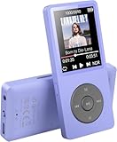 ipod touch 32go argent 【Haut-parleur Interne & Qualité Sonore Hi-Fi】Ce lecteur MP3 Bluetooth violet utilise une puce de réduction de bruit numérique professionnelle pour garantir une expérience audio de haute qualité. Profitez d'une musique plus authentique et claire via les haut-parleurs intégrés. Compatible avec les formats MP3/WMA/APE/FLAC/WAV/DRM/ACELP. [NOTE: NE prend PAS directement en charge les livres audio et iTunes.]