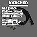 Kärcher 25' High Pressure Extension Hose for Pressure Washers up to 3600 PSI - with Adapters Included - Quick Connect or M22 Fitting