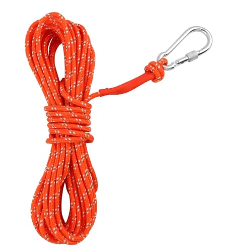Marine Floating Rope, Lifesaving Dock Lines, Double-Braided Reflective Throwing Lines