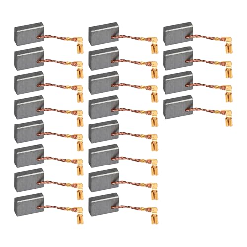 LannuMet 20PCS Electric Motor Carbon Brush Angle Grinder/DC Motor/Cutting Machine/Polishing Machine Replacement Parts,5x11x16mm