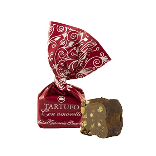 Antica Torroneria Piemontese Tartufi Dolci gemischte Trüffelpralinen, 140g – Feinste exquisite Italienische Trüffelpralinen, Glutenfrei & Köstlich, Ideal als Edle Geschenkidee