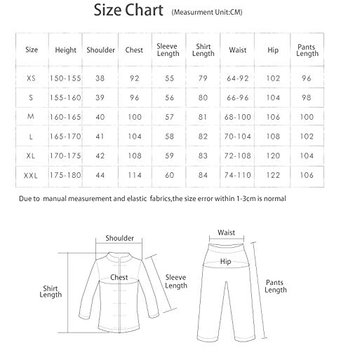 Ksua Womens Martial Arts Uniform Tai Chi Suit Chinese Kung Fu Clothing Cotton Wing Chun Clothes Zen Meditation #TOP6