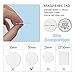 THONSEN 25pcs NFC Tags NTAG215 NFC Cards NFC 215 Tags Compatible with TagMo and All NFC Applications, Round 1.18inch/30mm