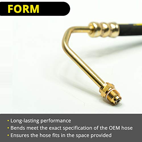 Edelmann Elite 80264E Power Steering Pressure Hose - Car Accessories and Equipment, For Various 2000-97 GM Trk.: C & K Series, Suburban, Tahoe, 00-99 Cadillac Escalade Vehicles - Thumbnail 6
