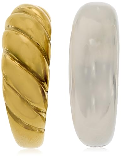 Bague ANEL acier AL.R1MW23G-8 le bijou minimaliste pour votre style quotidien