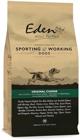 Eden Original Cuisine Working Dog 15kg Medium Kibble. Naturally C...