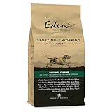 Eden Original Cuisine Working Dog 15kg Medium Kibble. Naturally Complete Premium Dry Dog Food for Working Dogs - Chicken, Salmon, Herring, Duck and White Fish. Aids in weight management for dogs.