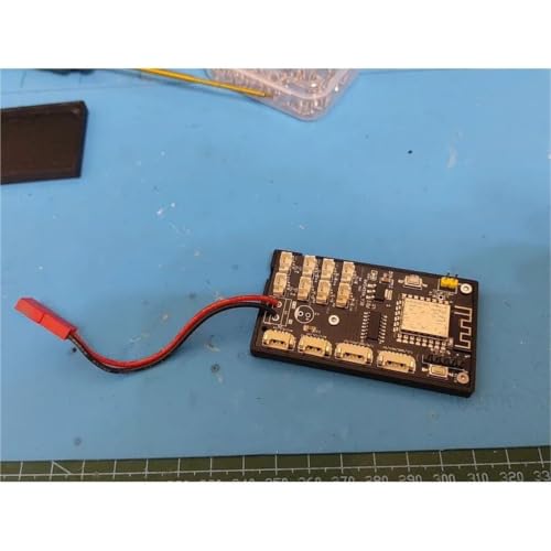 Módulo de luz inalámbrico RC que elimina cables rotos en camiones Tamiya 1/14 3
