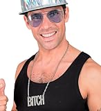 W WIDMANN MILANO Party Fashion - Naszyjnik z różnymi zawieszkami, biżuteria, dodatek do kostiumów karnawałowych