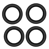 Kuuleyn Angeln Gummiring, Angelgerät, 100PCS/Beutel Gummiring Unterlegscheibe zum Angeln Bissanzeiger Angelrute Anschluss Zubehör Tackle
