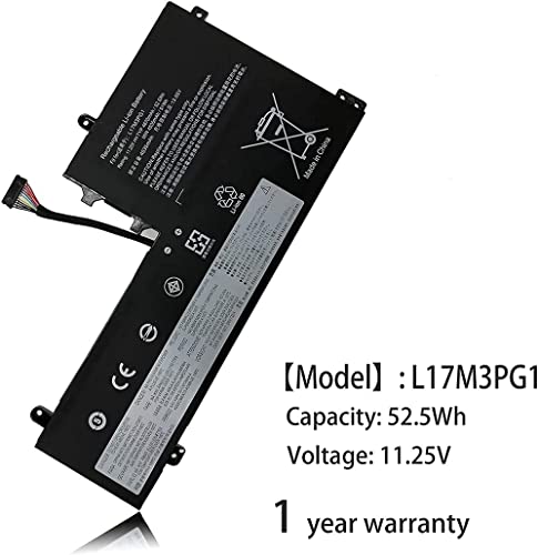 Uenergy Bateria de laptop L17M3PG1 para Lenovo Legion Y530-15ICH Y7000 2019 1050 Y7000-2019-PG0 Y540