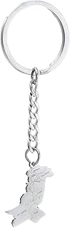 Stainless Steel Pakistan Map With City Keychain Necklace Pakistani Maps Jewelry