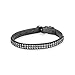 Produktbild s. Oliver Damen-Armband Lederarmband Swarovski Elements Edelstahl Kristall grau Rundschliff 21 cm - 544740