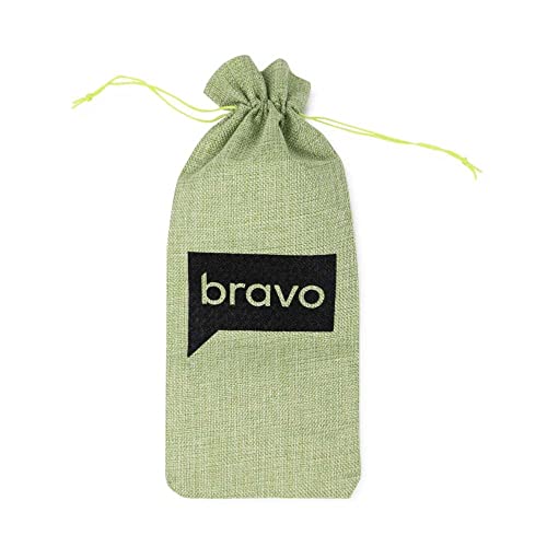 The Real Housewives Turtle Time Linen Wine Bag #TOP6