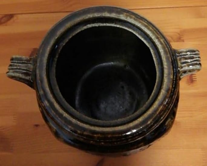 小島喜昭作 唐津焼 耳付 福の神 水指 共箱 茶道具