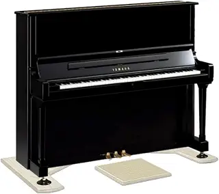 B.B.Music アップライトピアノ用 三点式フラットボード 敷板 床補強・防傷 インシュレーター対応 電子ピアノにも対応 奥行68cm 対応幅無制限 PianoSmartBoard ピアノスマートボード (PSB-S1, WH ホワイト)