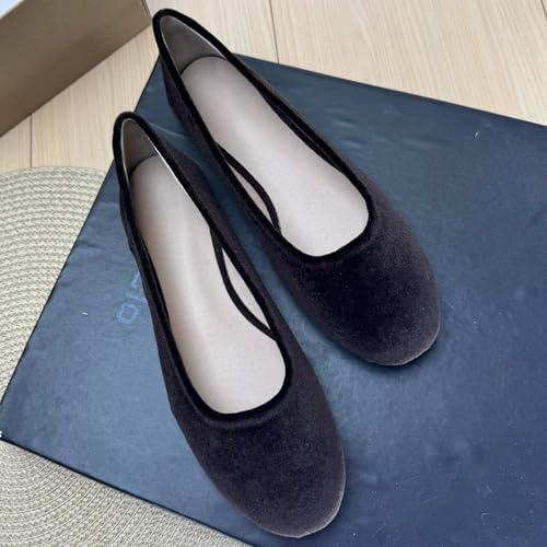 Image of SAILING LU Casual Shoes for Women Dressy Ballet Flats | Comfort Fit, Work Shoes,Casual for Women, Slip-Ons Loafers