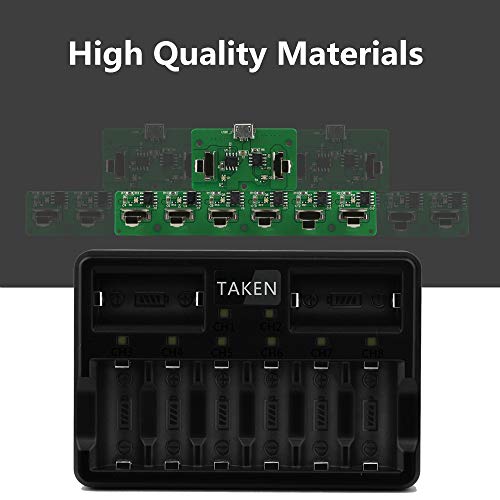 Taken 16 Pack Cr123A 3.7V 750Mah [ Can Be Recharged ] Batteries And Charger For Arlo Cameras (Vmc3030/Vmk3200/Vms3330/3430/3530), Flashlight, Microphone #TOP3
