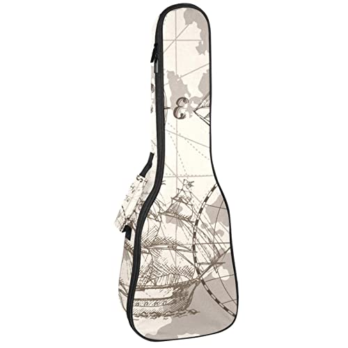 Sac de transport ukulélé ténor étanche pour éviter les chocs en concert